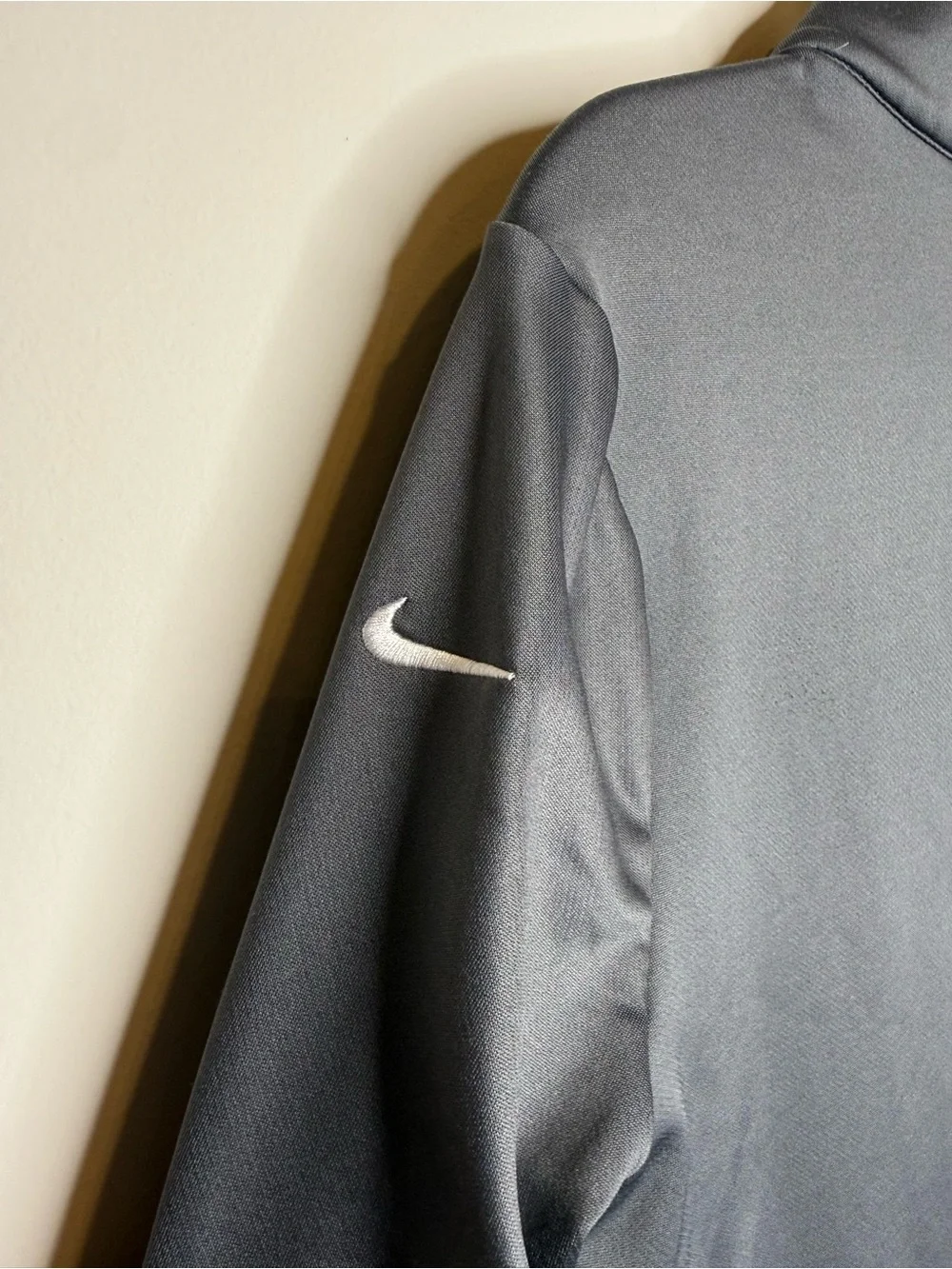 Nike Golf Dri-FIT 1/4 zip pullover featuring the 